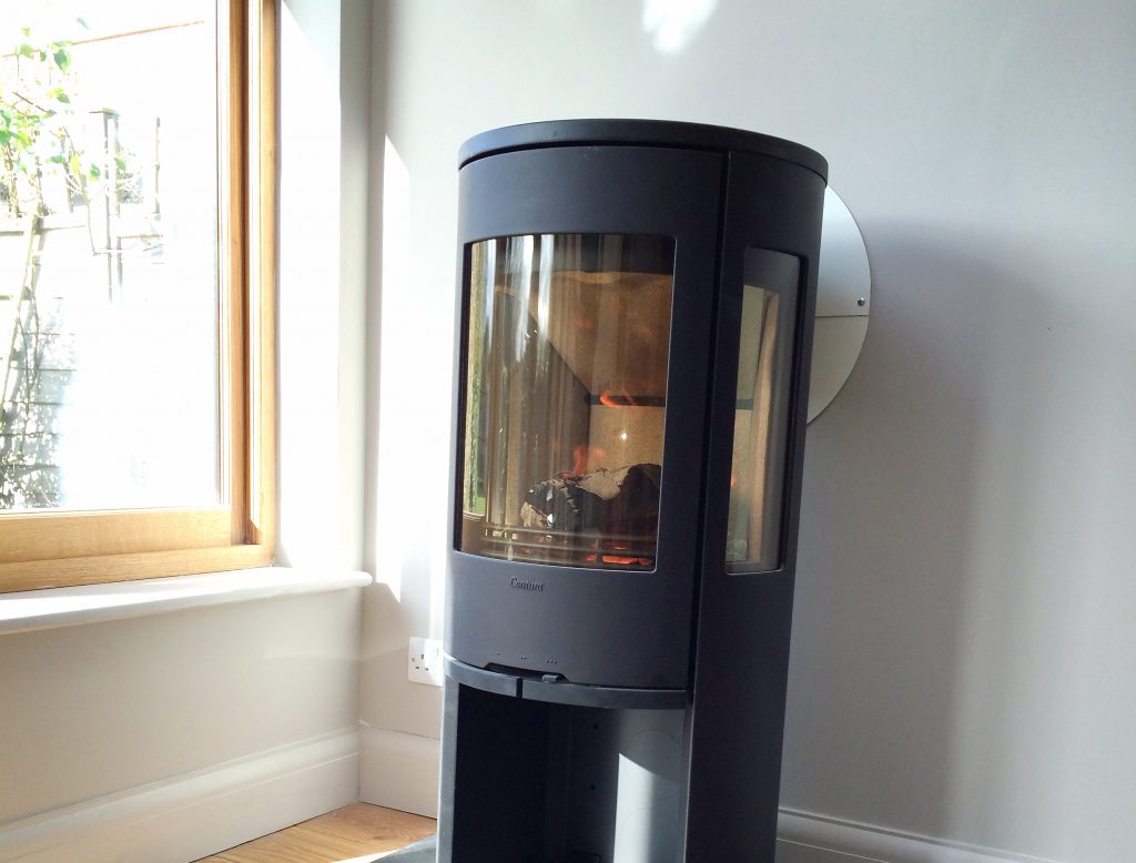 Free Standing Stove Installation, Godalming, Surrey Log Burner